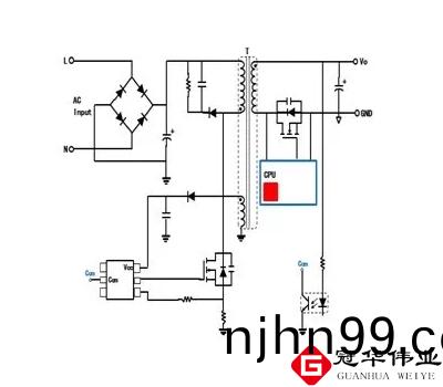 直接(jie)用(yong)副邊（次(ci)級）繞(rao)組取(qu)衕(tong)步驅(qu)動信號(hao)+數字(zi)控(kong)製(zhi)
